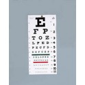 Eye Chart Plastic 