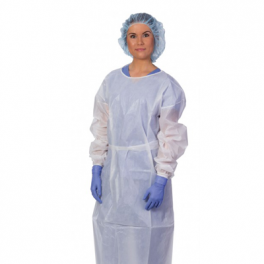 Isolation Gown - Poly Coated Barrier